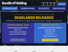 Tablet Screenshot of bundleofholding.com